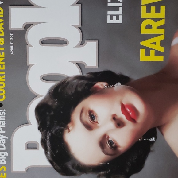 People Magazine Elizabeth TayloFarewell To A Legend Issued 2011 - Picture 3 of 9